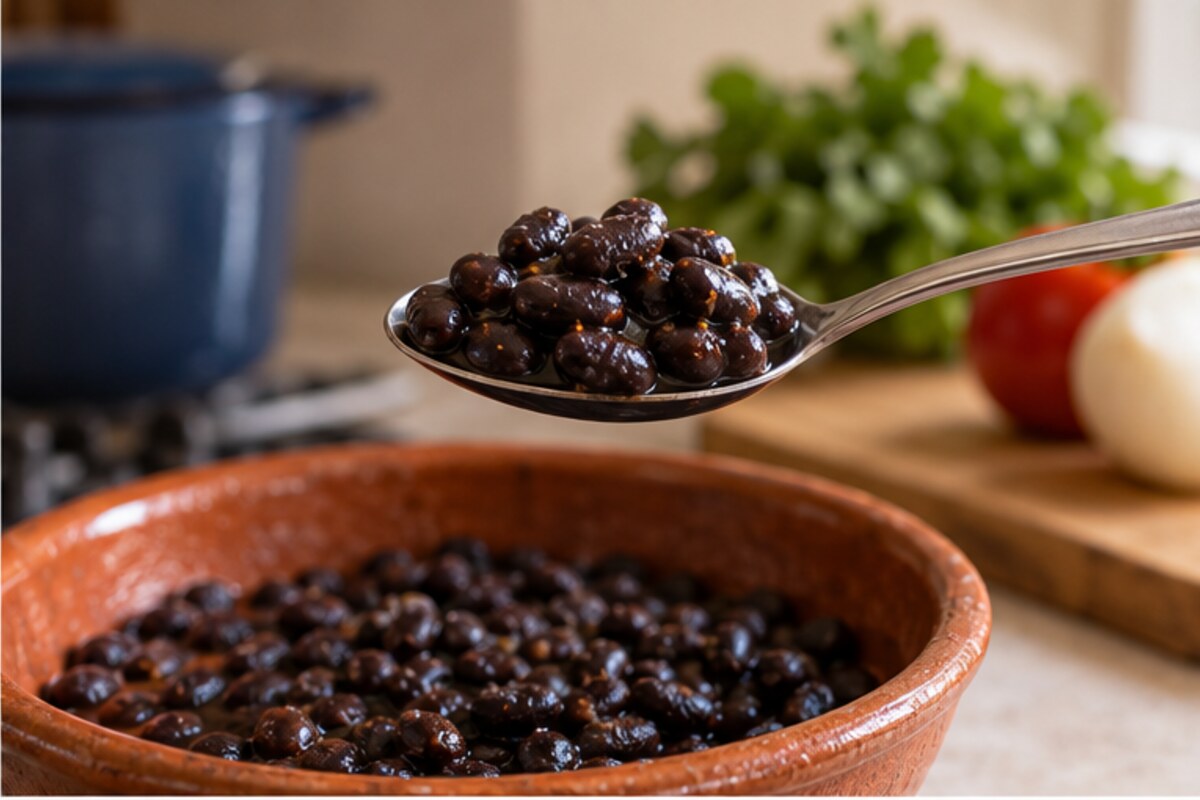 Fotografía culinaria: Una cucharada de referencia para comparar